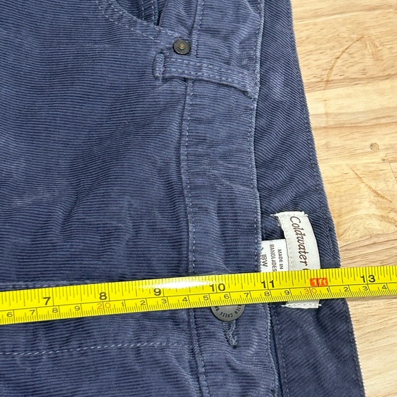 Coldwater Creek Pants Women's Soft Gray Velvet Cords Trouser Slacks 18W - Picture 5 of 10